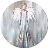 Кръгли картини с акрил Нежен пазител