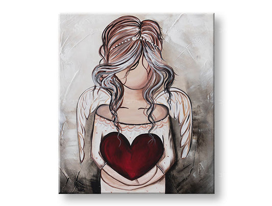 Ръчно рисувана картина ANGEL 1 част