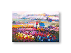 Ръчно рисувана картина ПЕЙЗАЖ 1 част - 90x60 cm