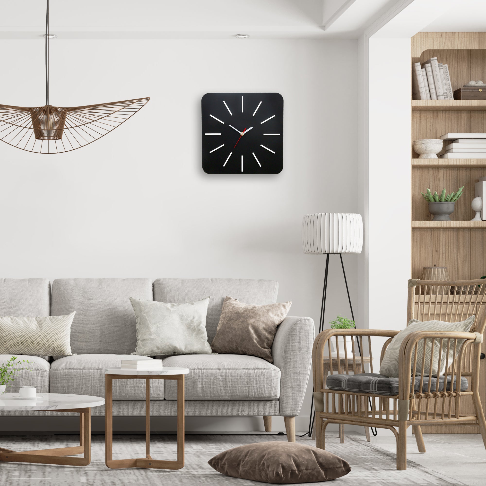 Модерен стенен часовник HYPNOTIC