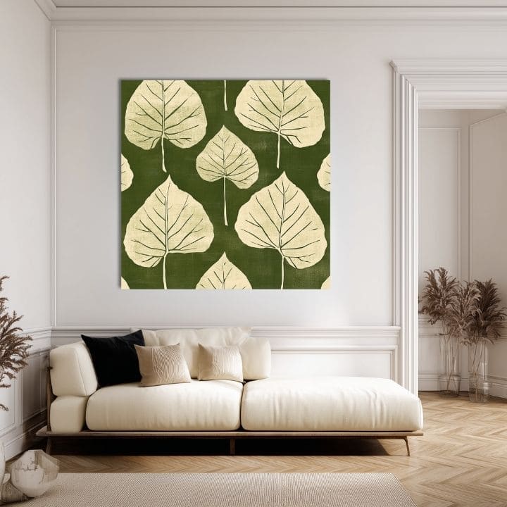 izobrazhenieto-na-platno-zeleni-lista-botanicheski-motiv-BG-XOBWSMD057E1-2.jpg