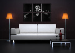 Рисувана POP ART картина за стена SCARFACE-AL PACINO 210x140 cm