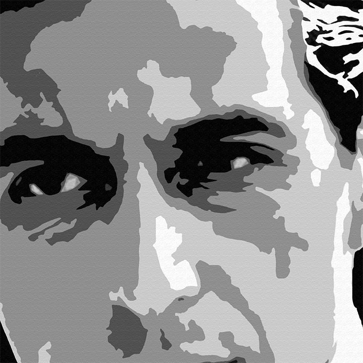 Ръчно рисувана картина POP Art GODFATHER 90x60 cm