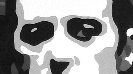 Ръчно рисувана картина POP ART  GODFATHER  60x40 cm