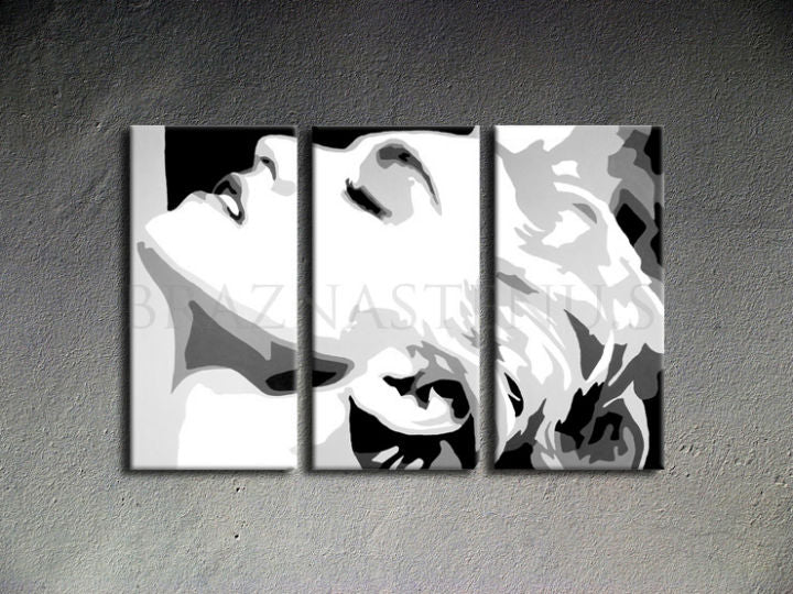 Ръчно рисувана картина POP ART  MADONNA  120x80 cm