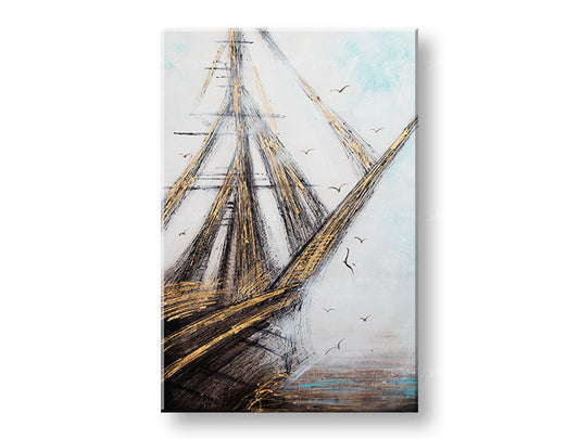 Ръчно рисувана картина АБСТРАКТ 1 част - 60x90 cm