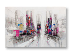 Ръчно рисувана картина АБСТРАКТ 1 част - 90x60 cm