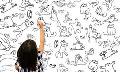 Детски тапет за рисуване TMDE003