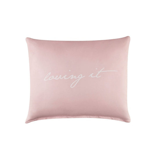 Калъфка LOVING IT 50x60 см – white/pink – снимка на продукта.