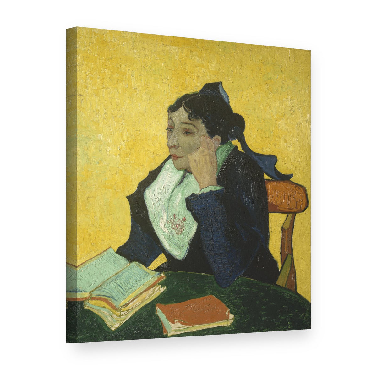 Картина на платно Арлезианката – Винсент ван Гог, 3D изглед