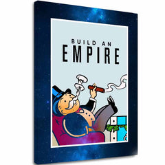 Картина на платно Build an Empire - Предприемачески Citát - основно изображение