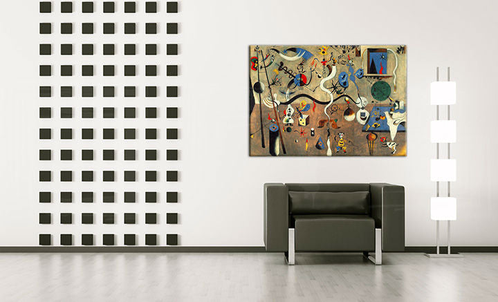 Картина на платно CARNIVAL OF HARLEQUIN - Joan Miro REP071