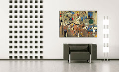 Картина на платно CARNIVAL OF HARLEQUIN - Joan Miro REP071