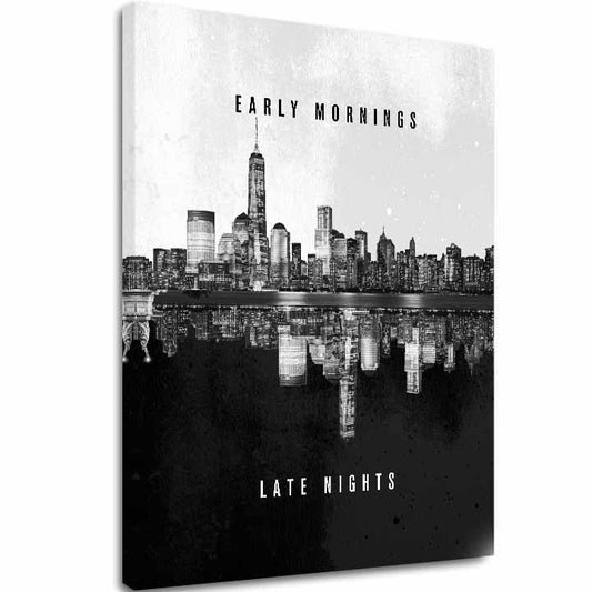 Картина на платно Early & Late - Модерна Motív - основно изображение