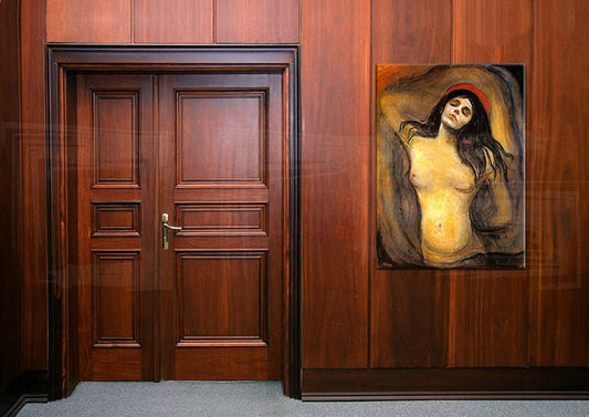 Картина на платно MADONNA - Edvard Munch - модерен картина на платно, качествена печат - преглед продуктu, стенна декорация