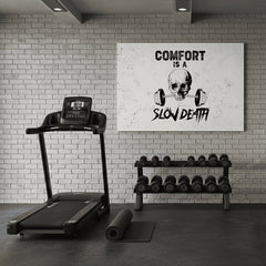 Картина на платно Comfort Is и Slow Death - Gym Motivácia - изображение 2