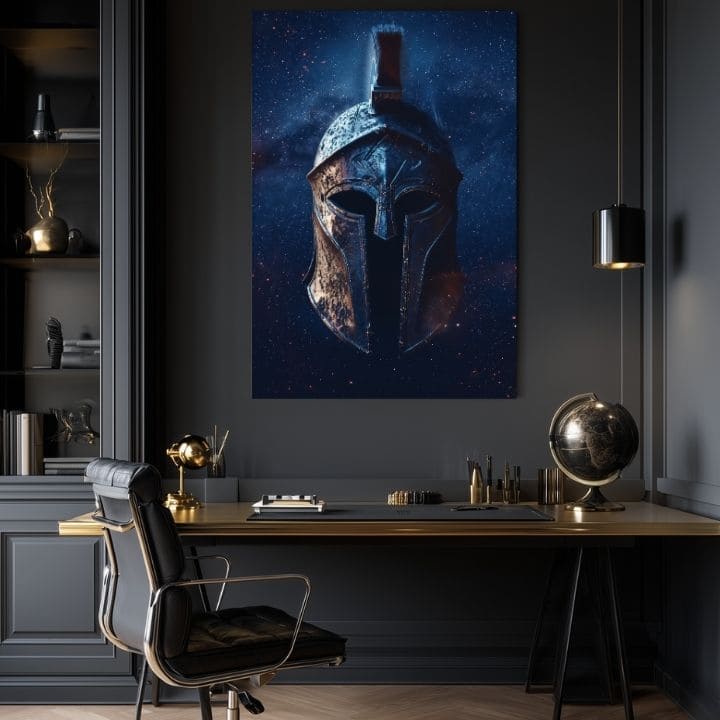Картина на платно Spartan Warrior - Symbol Odvahy - изображение 2