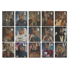 Картина върху дърво Pet Portrait Kim - 60х80 см
