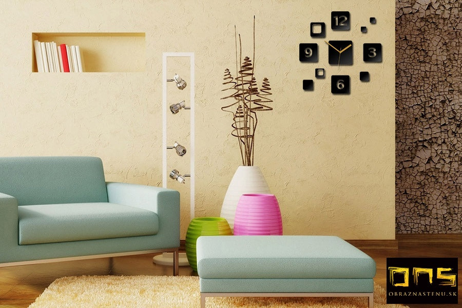 Модерни стенни часовници SQUARE NH012