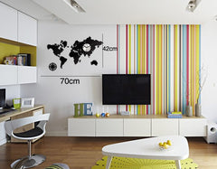 Модерни стенни часовници WORLD NH021