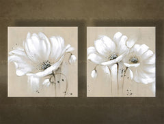 Ръчно рисувана картина за стена FLOWERS FB089E2