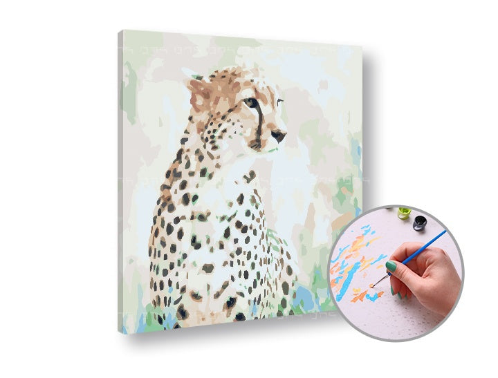 Рисуване по числа GEPARD NA LOVE – ниска сложност - основно изображение