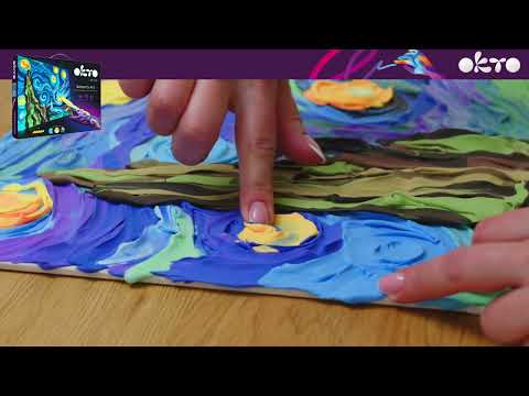 OKTO Творчески 3D комплект "Звездно небе" 30 x 40 cm