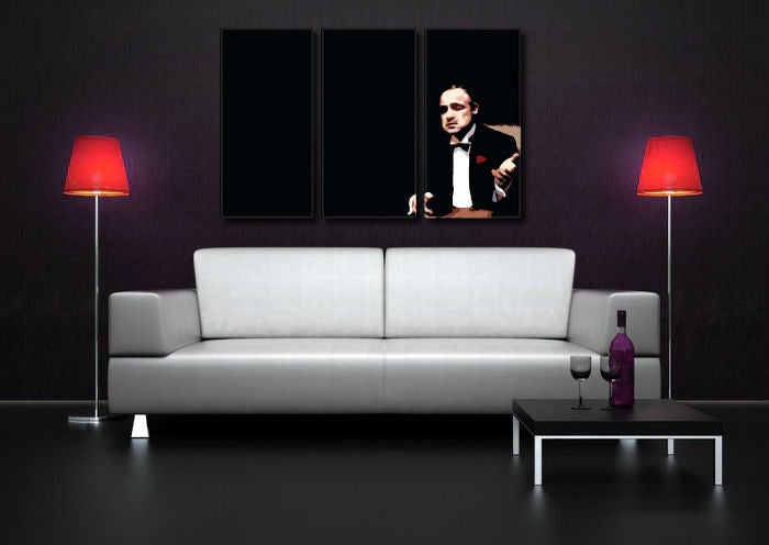 Поп арт картина с мотив Marlon Brando, природа в черно нюанси | Ръчно рисувана POP Art картина Marlon Brando, сила и мощ и елегантност – преглед