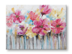 Рисувана картина за стена ЦВЕТЯ 120x90 cm
