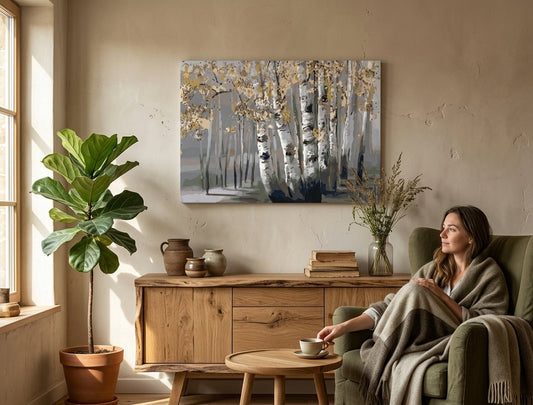 Рисуване по числа BREZOVÝ HÁJ - interior presentation