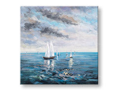 Рисувана картина за стена LODE 1 част YOBCFABC001 - 70x70 cm