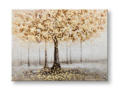 Боядисана картина за стена STROM 1 част YOBCWFTR047 - 120x90 cm