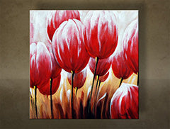 Ръчно рисувана картина ЦВЕТЯ 1 брой NU0013E1